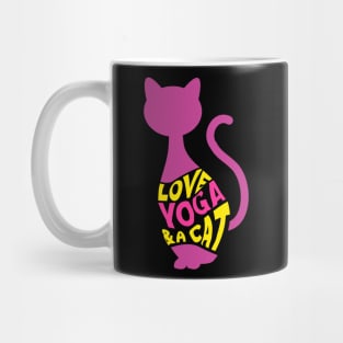 Love, Yoga, and a Cat Mug
